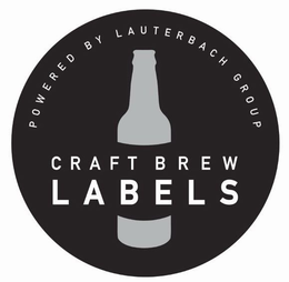 POWERED BY LAUTERBACH GROUP CRAFT BREW LABELS trademark