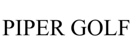 PIPER GOLF trademark