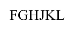 FGHJKL trademark