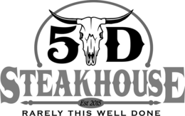 5D STEAKHOUSE EST 2015 RARELY THIS WELL DONE trademark