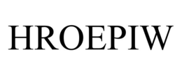 HROEPIW trademark