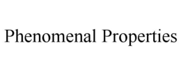PHENOMENAL PROPERTIES trademark