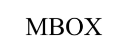 MBOX trademark