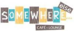 SOMEWHERE ELSE CAFE & LOUNGE trademark
