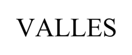 VALLES trademark