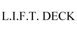 L.I.F.T. DECK trademark