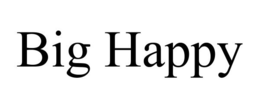 BIG HAPPY trademark