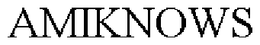 AMIKNOWS trademark