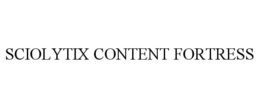 SCIOLYTIX CONTENT FORTRESS trademark