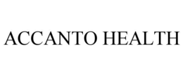 ACCANTO HEALTH trademark