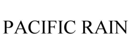 PACIFIC RAIN trademark