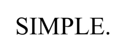 SIMPLE. trademark
