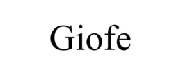 GIOFE trademark