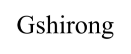 GSHIRONG trademark