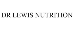 DR LEWIS NUTRITION trademark