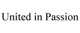UNITED IN PASSION trademark