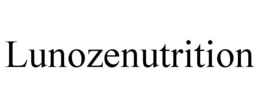 LUNOZENUTRITION trademark