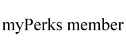 MYPERKS MEMBER trademark