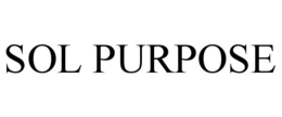 SOL PURPOSE trademark