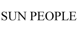 SUN PEOPLE trademark