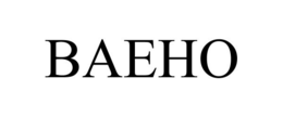 BAEHO trademark