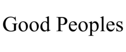 GOOD PEOPLES trademark