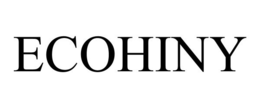 ECOHINY trademark
