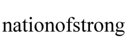 NATIONOFSTRONG trademark
