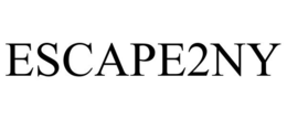 ESCAPE2NY trademark