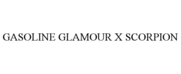 GASOLINE GLAMOUR X SCORPION trademark