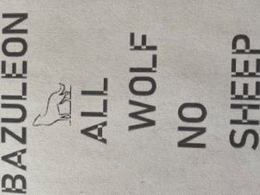 BAZULEON ALL WOLF NO SHEEP trademark