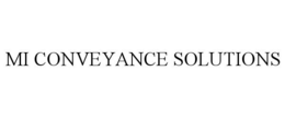 MI CONVEYANCE SOLUTIONS trademark