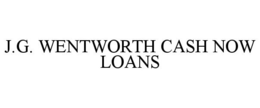 J.G. WENTWORTH CASH NOW LOANS trademark