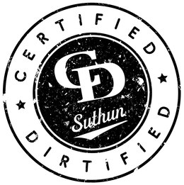CD CERTIFIED DIRTIFIED SUTHUN trademark