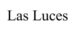 LAS LUCES trademark