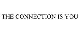 THE CONNECTION IS YOU trademark