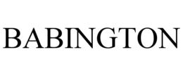 BABINGTON trademark