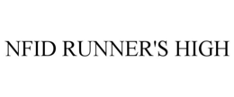 NFID RUNNER'S HIGH trademark