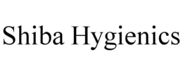 SHIBA HYGIENICS trademark