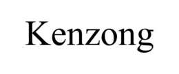 KENZONG trademark