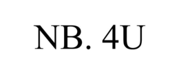 NB. 4U trademark