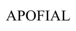 APOFIAL trademark