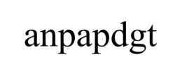 ANPAPDGT trademark