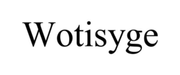 WOTISYGE trademark