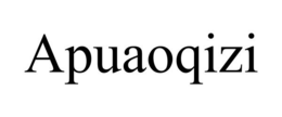 APUAOQIZI trademark