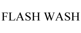 FLASH WASH trademark