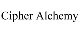 CIPHER ALCHEMY trademark