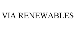 VIA RENEWABLES trademark