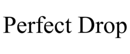 PERFECT DROP trademark