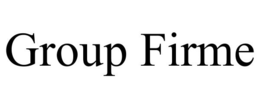 GROUP FIRME trademark